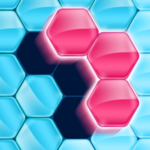 block! hexa android application logo